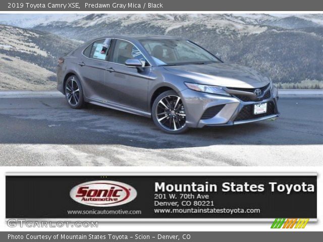 2019 Toyota Camry XSE in Predawn Gray Mica
