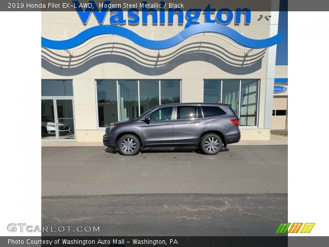 2019 Honda Pilot EX-L AWD in Modern Steel Metallic