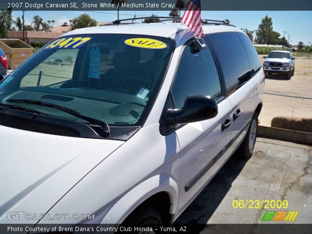 2007 Dodge Caravan SE in Stone White