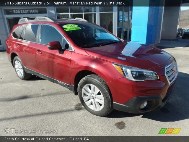 2016 Subaru Outback 2.5i Premium in Venetian Red Pearl