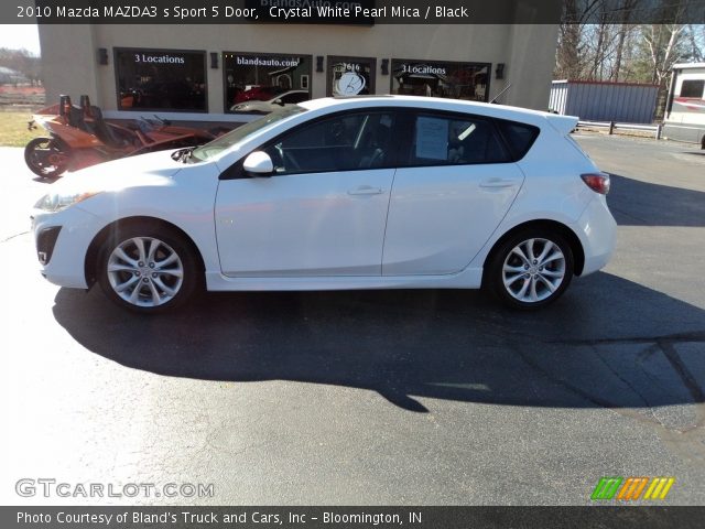 2010 Mazda MAZDA3 s Sport 5 Door in Crystal White Pearl Mica