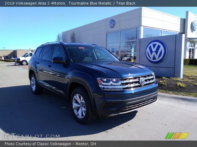 2019 Volkswagen Atlas S 4Motion in Tourmaline Blue Metallic