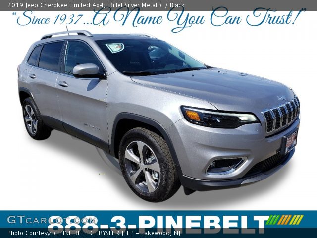 2019 Jeep Cherokee Limited 4x4 in Billet Silver Metallic