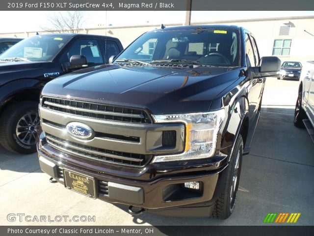2019 Ford F150 XLT SuperCrew 4x4 in Magma Red