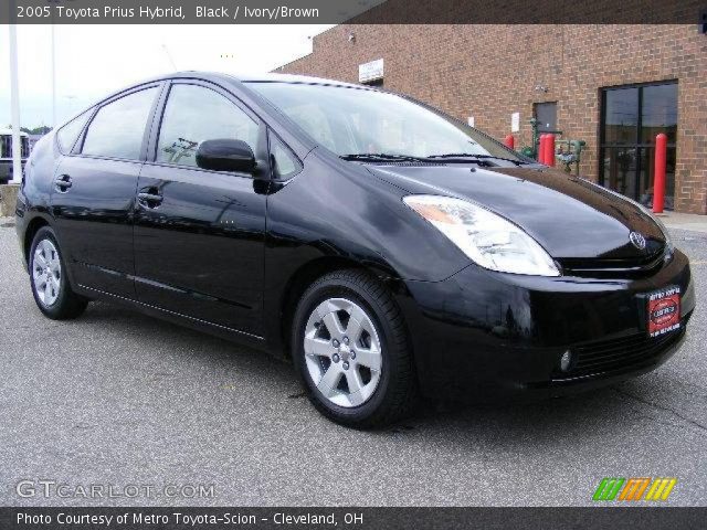 2005 Toyota Prius Hybrid in Black
