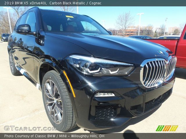 2019 BMW X5 xDrive40i in Carbon Black Metallic