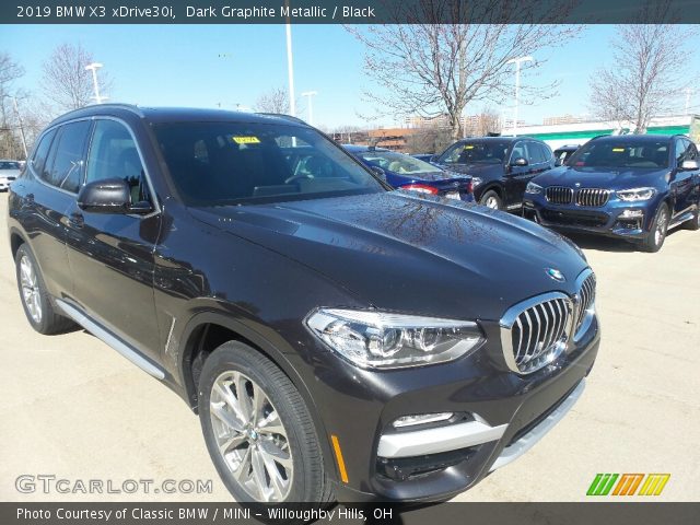 2019 BMW X3 xDrive30i in Dark Graphite Metallic