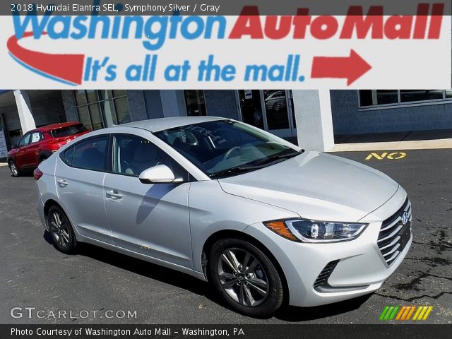 2018 Hyundai Elantra SEL in Symphony Silver