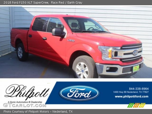 2018 Ford F150 XLT SuperCrew in Race Red