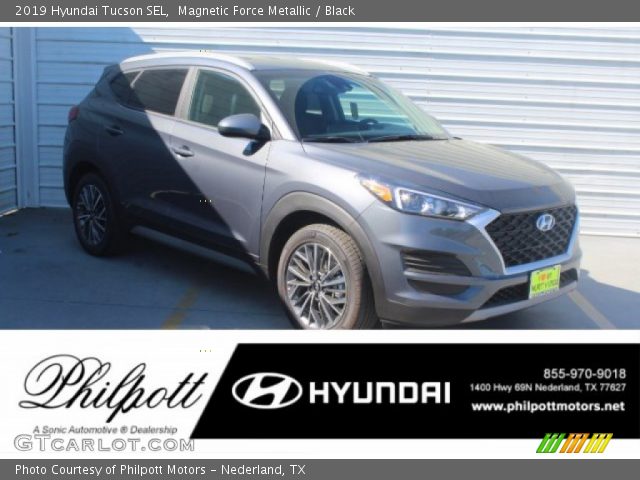 2019 Hyundai Tucson SEL in Magnetic Force Metallic