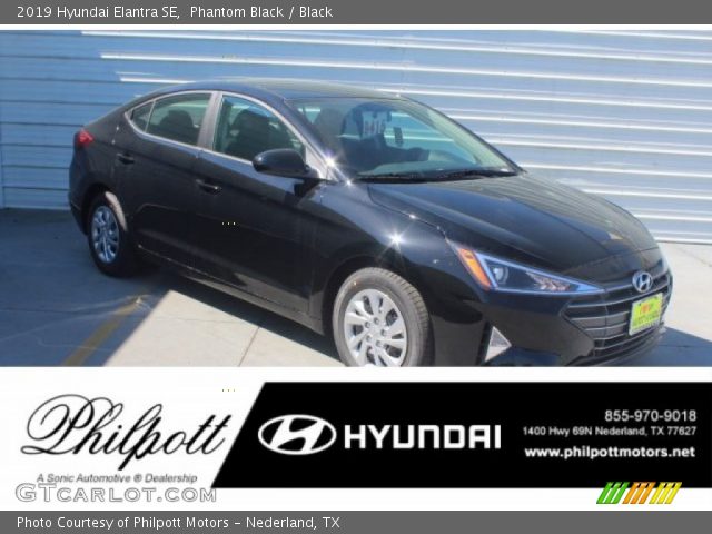 2019 Hyundai Elantra SE in Phantom Black
