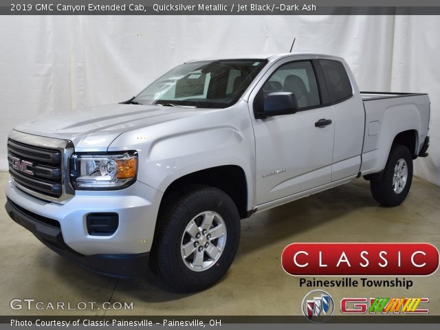 2019 GMC Canyon Extended Cab in Quicksilver Metallic