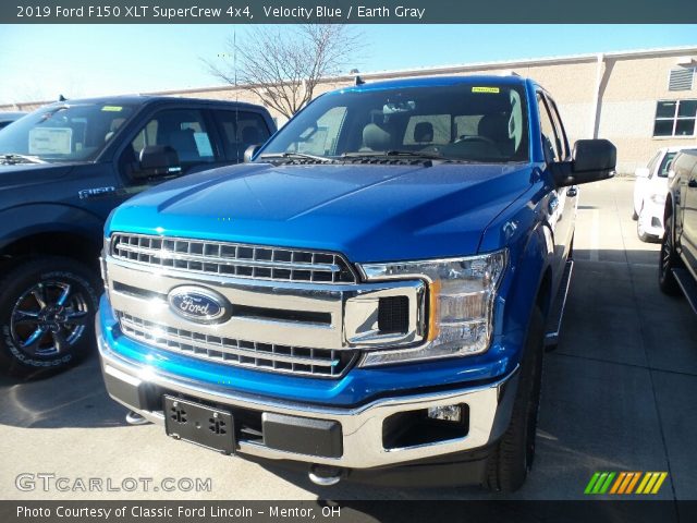 2019 Ford F150 XLT SuperCrew 4x4 in Velocity Blue