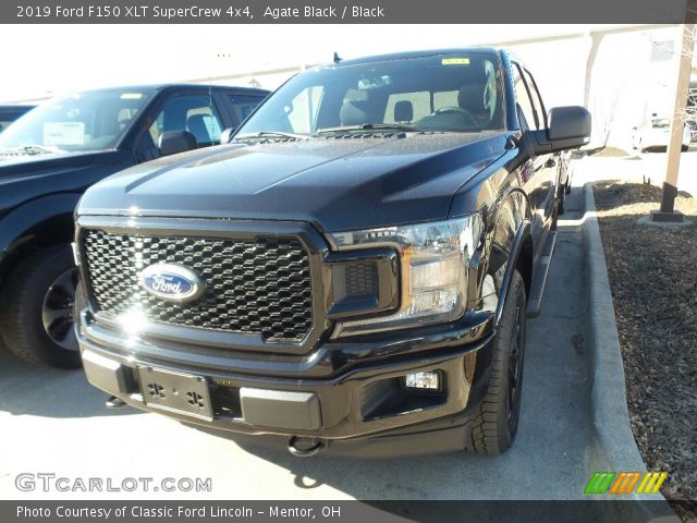 2019 Ford F150 XLT SuperCrew 4x4 in Agate Black