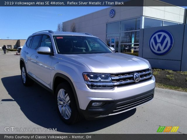 2019 Volkswagen Atlas SE 4Motion in Reflex Silver Metallic