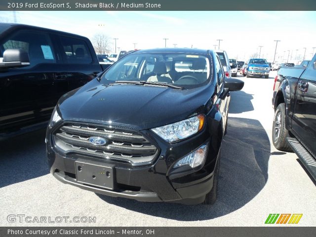 2019 Ford EcoSport S in Shadow Black