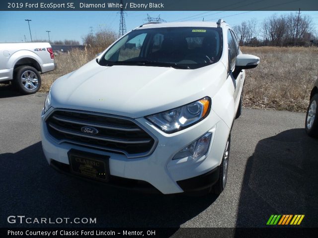 2019 Ford EcoSport SE in Diamond White