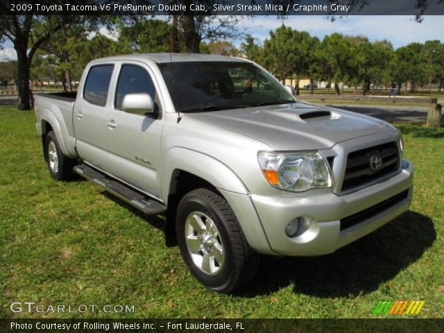 2009 Toyota Tacoma V6 PreRunner Double Cab in Silver Streak Mica