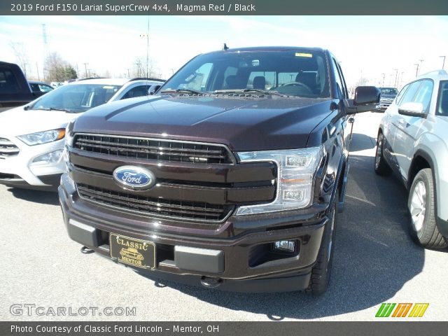 2019 Ford F150 Lariat SuperCrew 4x4 in Magma Red