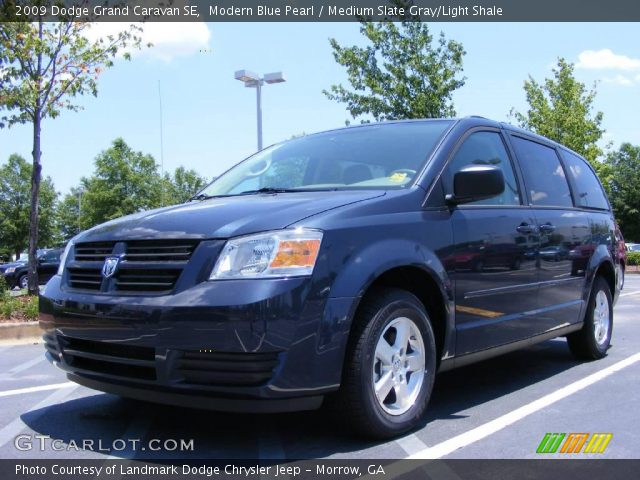 2009 Dodge Grand Caravan SE in Modern Blue Pearl