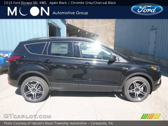2019 Ford Escape SEL 4WD in Agate Black
