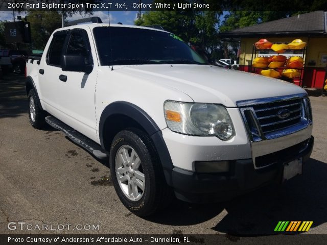 2007 Ford Explorer Sport Trac XLT 4x4 in Oxford White