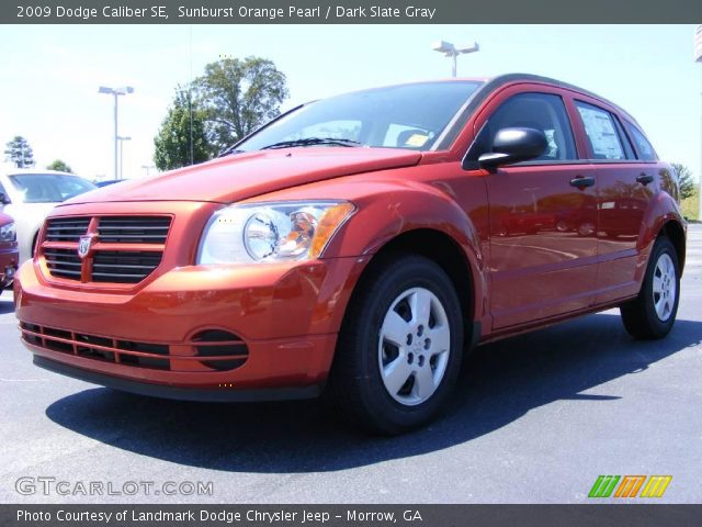 2009 Dodge Caliber SE in Sunburst Orange Pearl