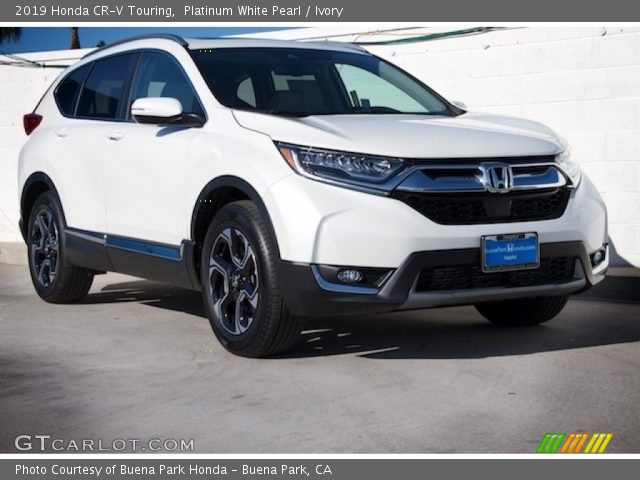 2019 Honda CR-V Touring in Platinum White Pearl