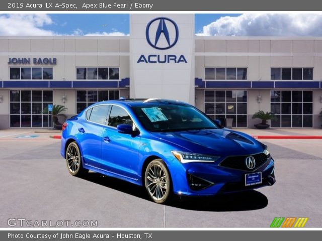 2019 Acura ILX A-Spec in Apex Blue Pearl