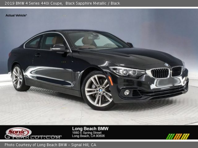 2019 BMW 4 Series 440i Coupe in Black Sapphire Metallic