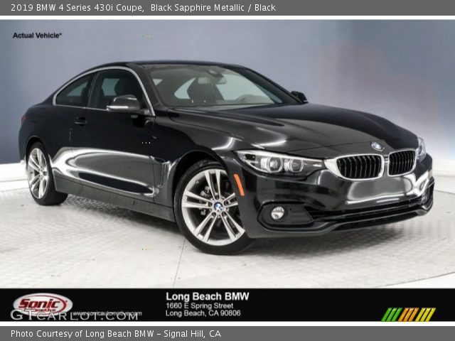 2019 BMW 4 Series 430i Coupe in Black Sapphire Metallic