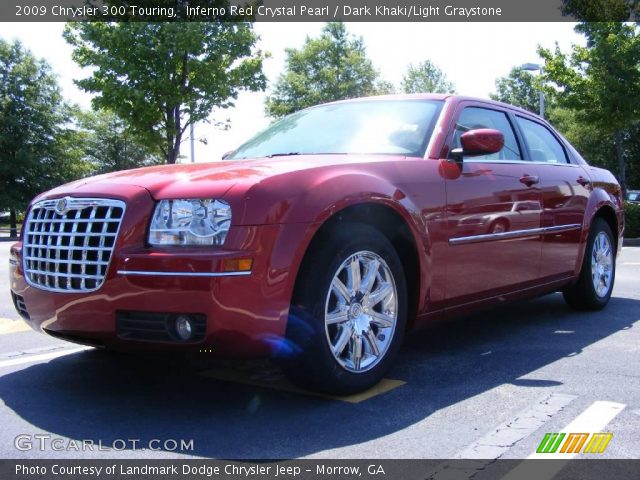 2009 Chrysler 300 Touring in Inferno Red Crystal Pearl