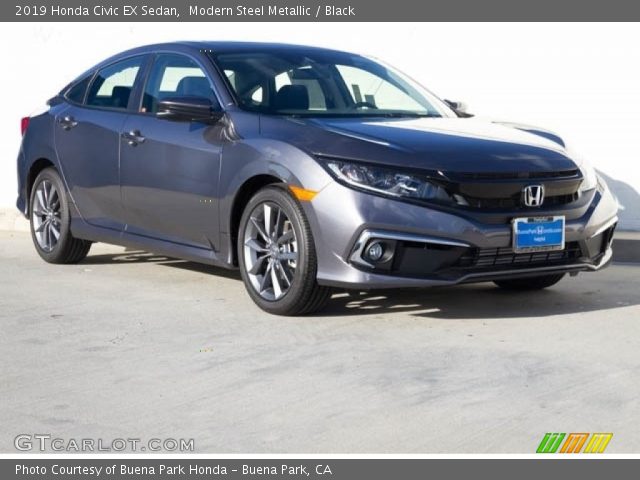 2019 Honda Civic EX Sedan in Modern Steel Metallic