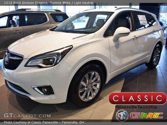 2019 Buick Envision Essence in Summit White