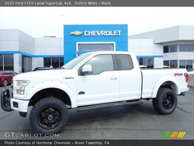 2015 Ford F150 Lariat SuperCab 4x4 in Oxford White
