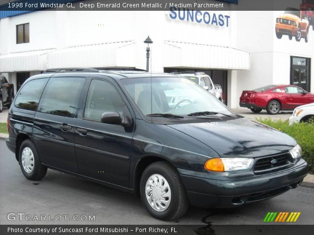 1998 Ford Windstar GL in Deep Emerald Green Metallic