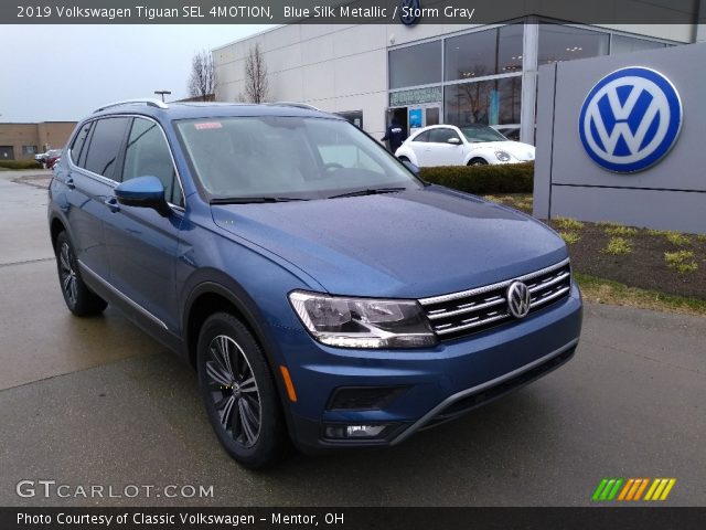 2019 Volkswagen Tiguan SEL 4MOTION in Blue Silk Metallic