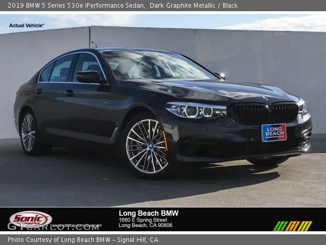 2019 BMW 5 Series 530e iPerformance Sedan in Dark Graphite Metallic