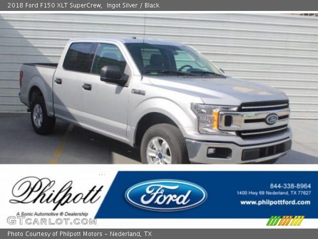 2018 Ford F150 XLT SuperCrew in Ingot Silver