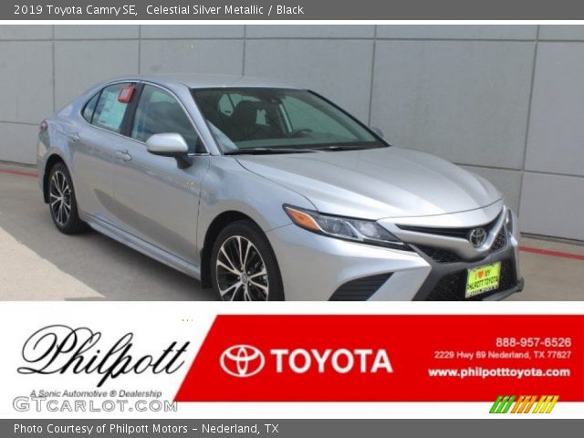 2019 Toyota Camry SE in Celestial Silver Metallic