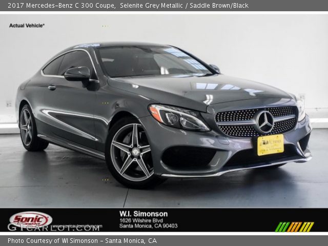 2017 Mercedes-Benz C 300 Coupe in Selenite Grey Metallic
