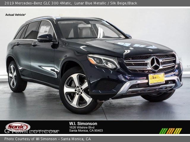 2019 Mercedes-Benz GLC 300 4Matic in Lunar Blue Metallic