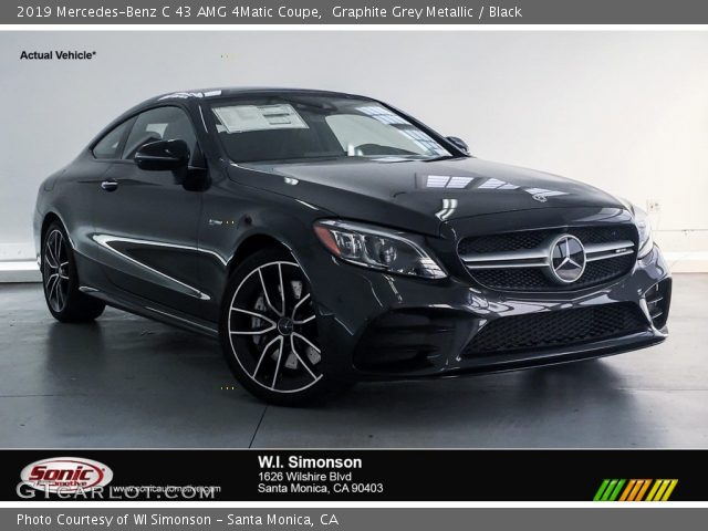 2019 Mercedes-Benz C 43 AMG 4Matic Coupe in Graphite Grey Metallic