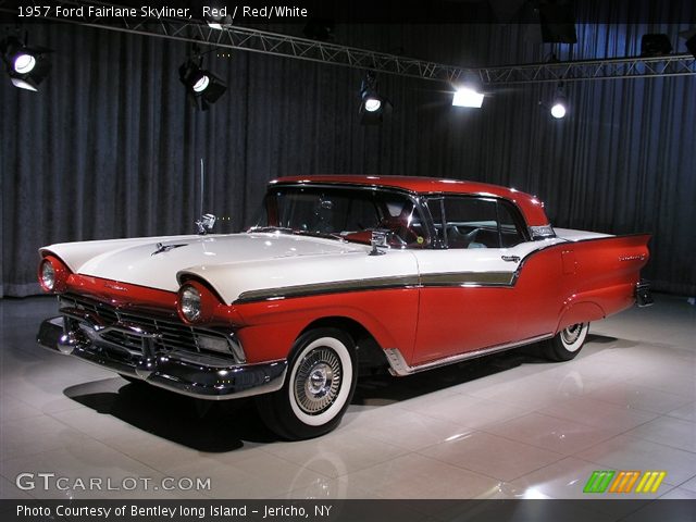 1957 Ford Fairlane Skyliner in Red