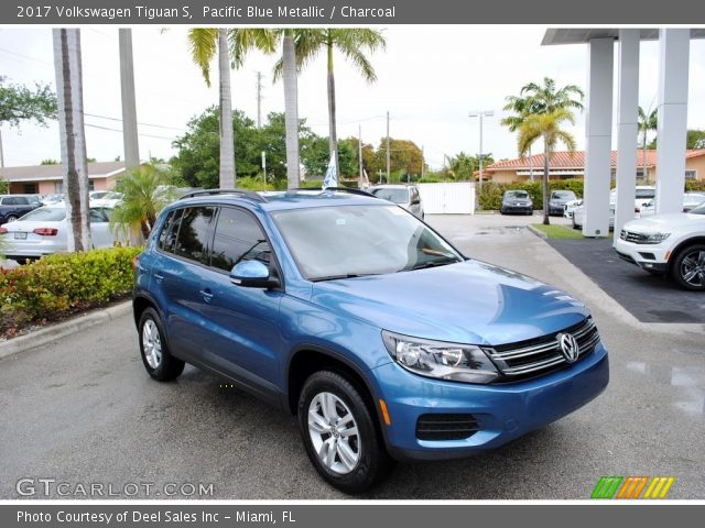 2017 Volkswagen Tiguan S in Pacific Blue Metallic