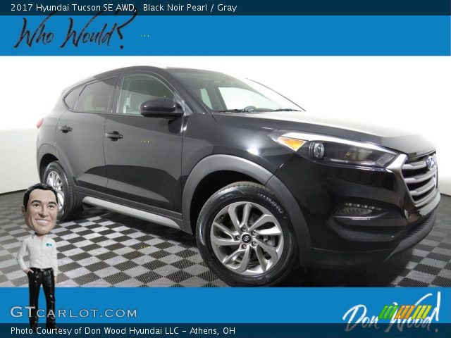 2017 Hyundai Tucson SE AWD in Black Noir Pearl