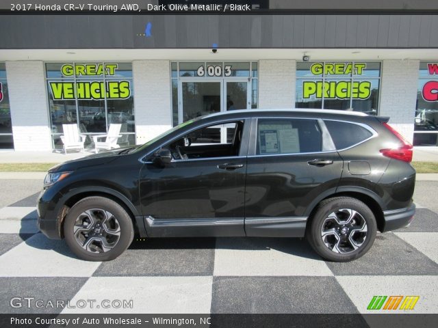 2017 Honda CR-V Touring AWD in Dark Olive Metallic