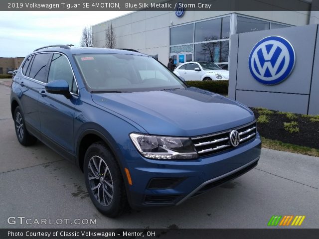 2019 Volkswagen Tiguan SE 4MOTION in Blue Silk Metallic