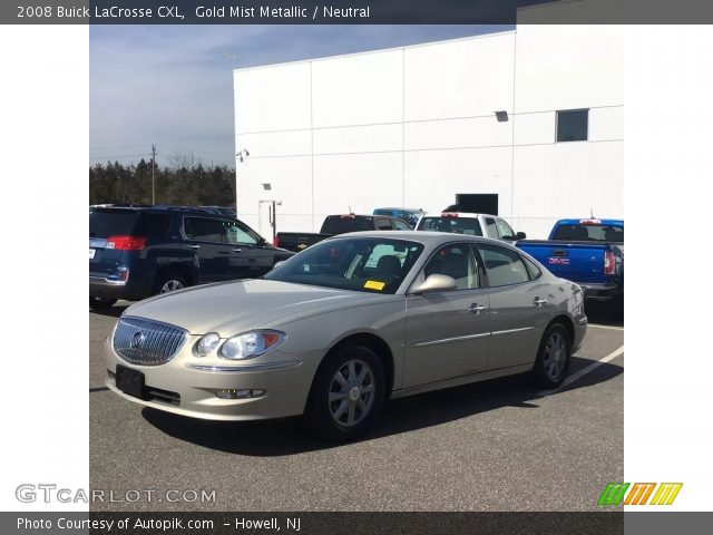 2008 Buick LaCrosse CXL in Gold Mist Metallic