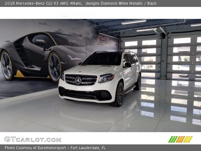 2018 Mercedes-Benz GLS 63 AMG 4Matic in designo Diamond White Metallic